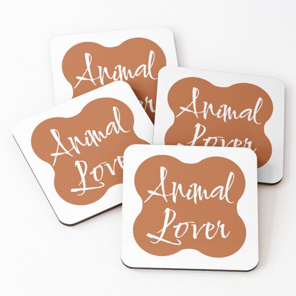 Item preview, Animal Lover typography design  designed and sold by Swati's Digital Den.