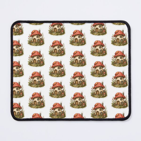 Item preview,  Whimsical Mushroom Cottagecore House designed and sold by ProsperaStar.