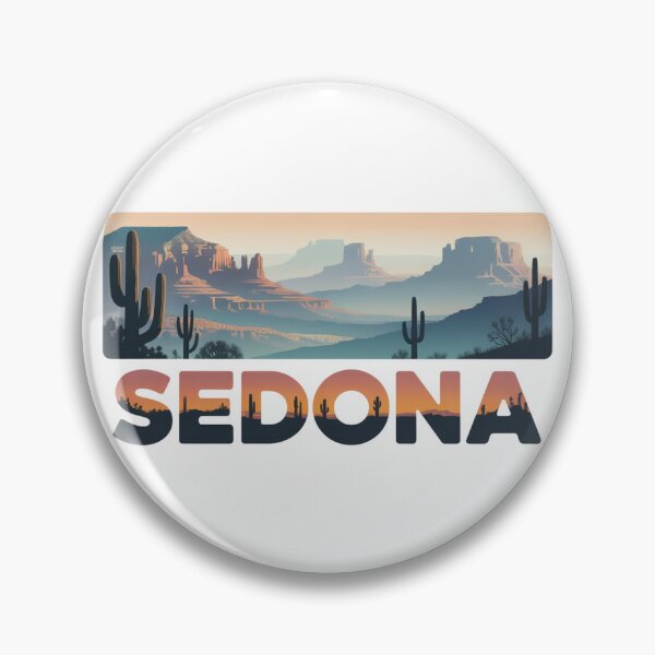 Item preview, Sedona Arizona: Word‑Art Desert Landscape designed and sold by CircinusStore.