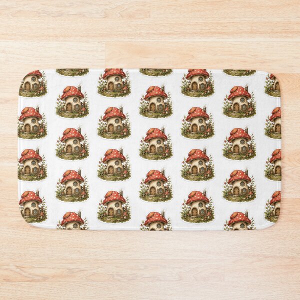 Item preview,  Whimsical Mushroom Cottagecore House designed and sold by ProsperaStar.