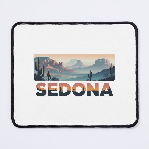 Item preview, Sedona Arizona: Word‑Art Desert Landscape designed and sold by CircinusStore.