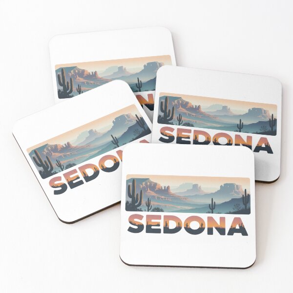 Item preview, Sedona Arizona: Word‑Art Desert Landscape designed and sold by CircinusStore.