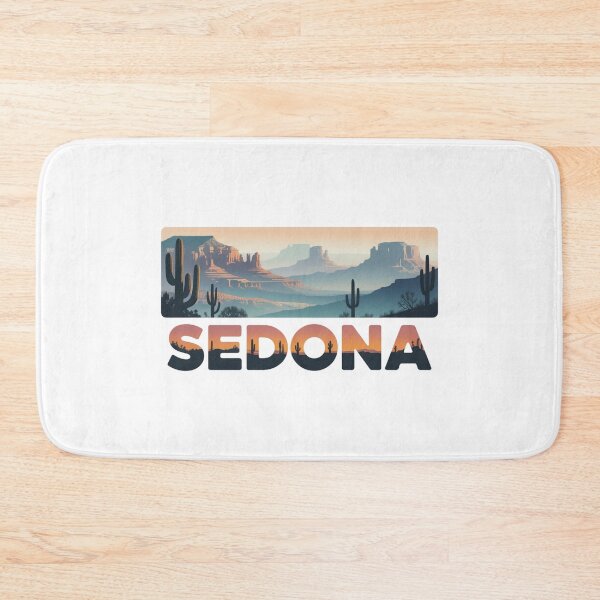 Item preview, Sedona Arizona: Word‑Art Desert Landscape designed and sold by CircinusStore.