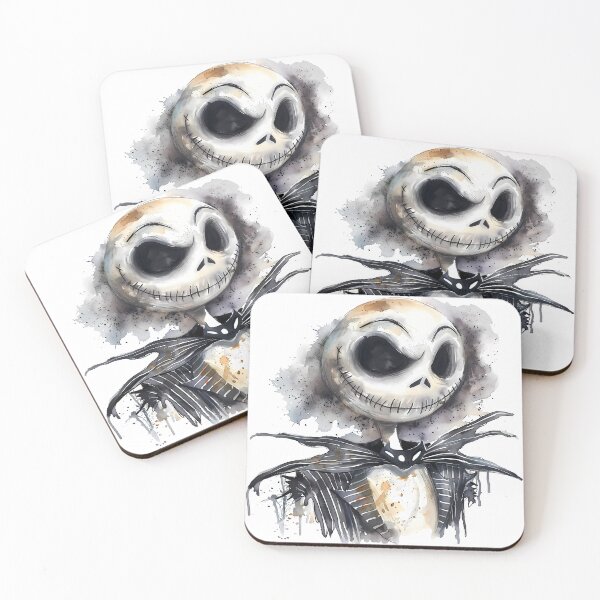 Item preview,  Jack Skellington Watercolor Portrait designed and sold by Lilith.3x313 Vault.