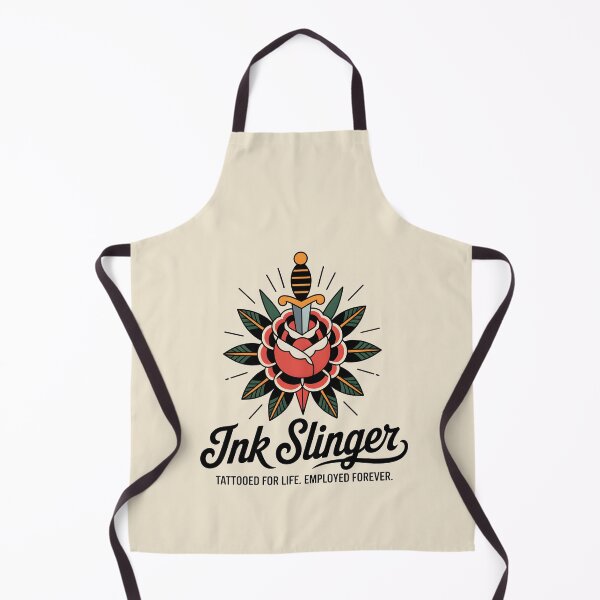 Item preview, Traditional Tattoo Dagger Rose Ink Slinger Graphic designed and sold by Enea Kelo.