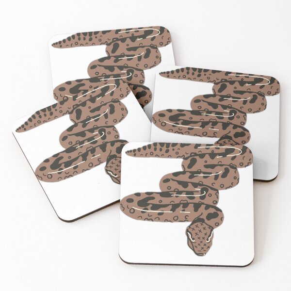 Item preview, Spotted Brown Snake Illustration designed and sold by DailyDoodlesBySumbul.
