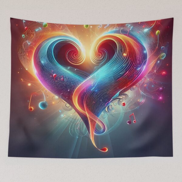 Item preview, A Colorful Symphony of Sound - World Music Day designed and sold by Art-Arcade6.