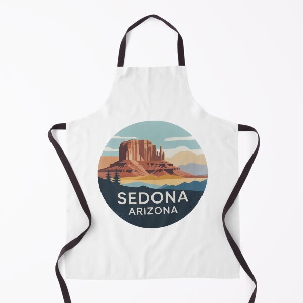 Item preview, Sedona Arizona: Red Rock Landscape Illustration designed and sold by CircinusStore.