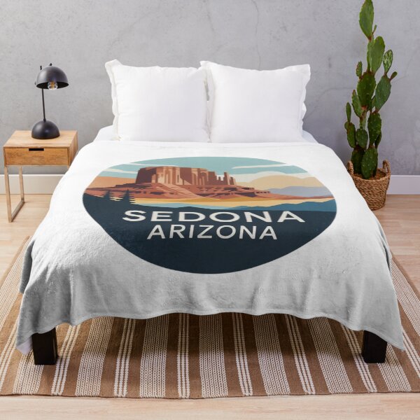 Item preview, Sedona Arizona: Red Rock Landscape Illustration designed and sold by CircinusStore.