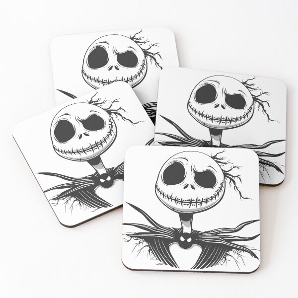 Item preview, Jack Skellington with stitched grin and ragged collar designed and sold by Lilith.3x313 Vault.