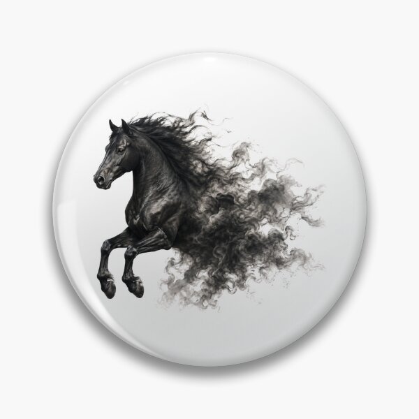 Item preview, Mystical Smoke Horse – Fantasy Equestrian Design designed and sold by OTSC.