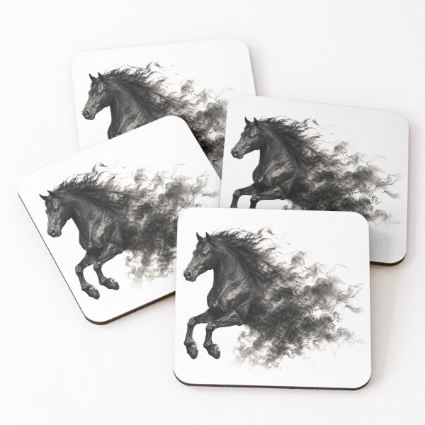 Item preview, Mystical Smoke Horse – Fantasy Equestrian Design designed and sold by OTSC.