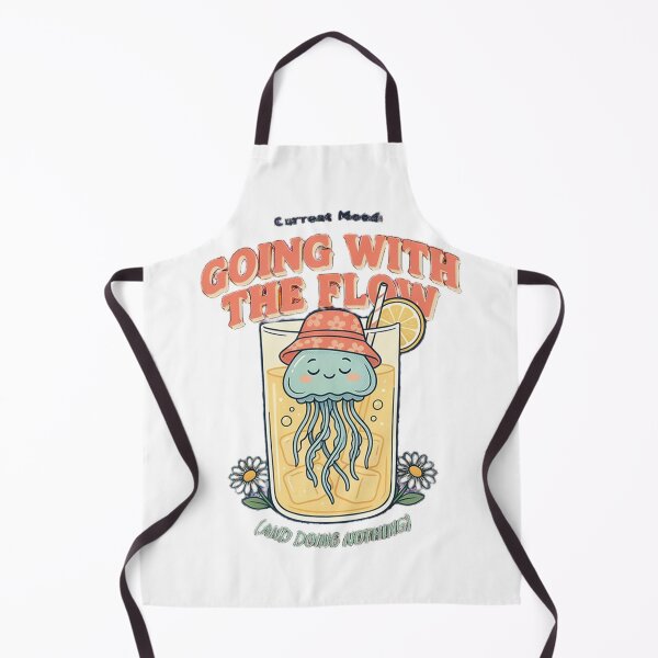 Item preview, Current Mood Going With The Flow Lazy Jellyfish designed and sold by mo-carnival.