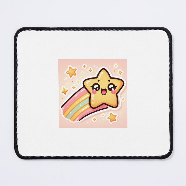 Item preview, Kawaii Shooting Star Sticker designed and sold by PastelPawsArt.