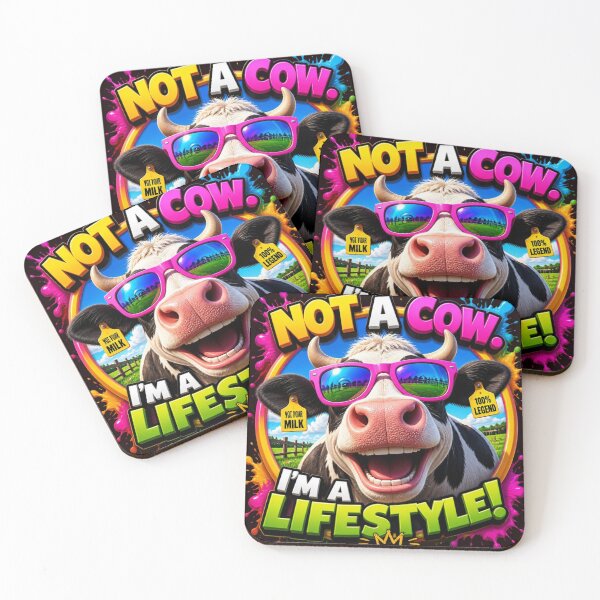 Item preview, Not A Cow I'm A Lifestyle Funny Legend Cow designed and sold by AgnesB77.