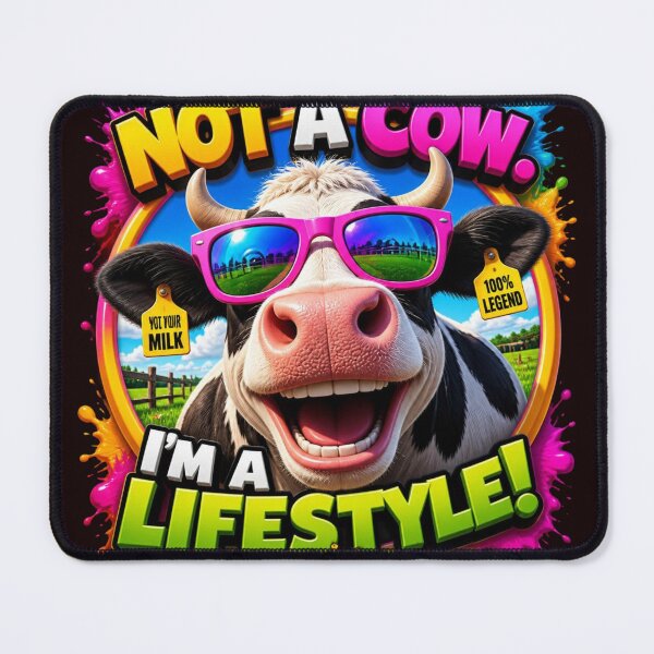 Item preview, Not A Cow I'm A Lifestyle Funny Legend Cow designed and sold by AgnesB77.