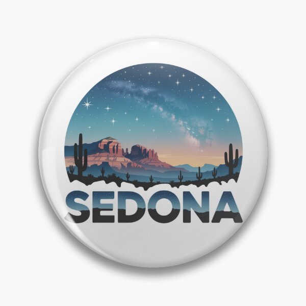 Item preview, Sedona Arizona: Milky Way Desert Illustration designed and sold by CircinusStore.