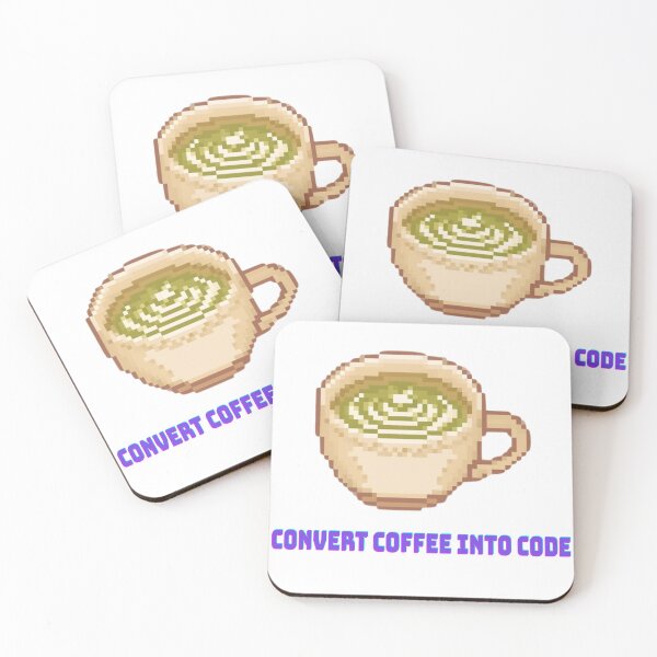 Item preview, Pixel Coffee and Coding Funny Programmer designed and sold by pranshuvibes.