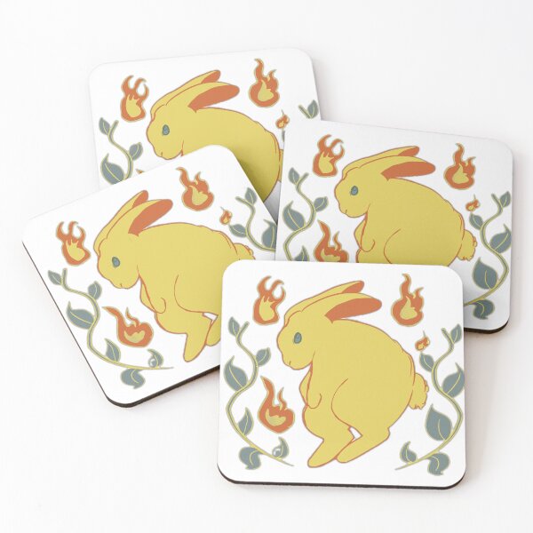 Item preview, Cute Fire Bunny Illustration designed and sold by DailyDoodlesBySumbul.