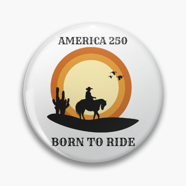 Item preview,  America 250th Anniversary – Born to Ride Vintage  designed and sold by BoldPowStudio.