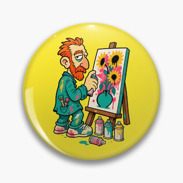 Item preview, Van Gogh Spraying designed and sold by BrambleBox.