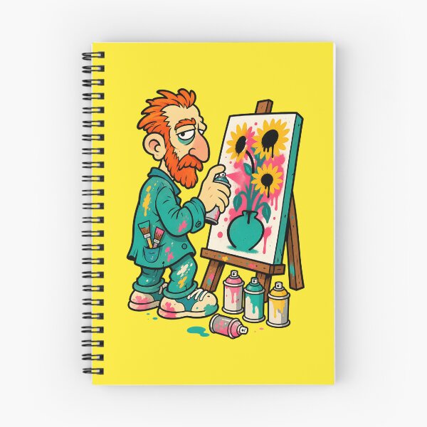 Item preview, Van Gogh Spraying designed and sold by BrambleBox.