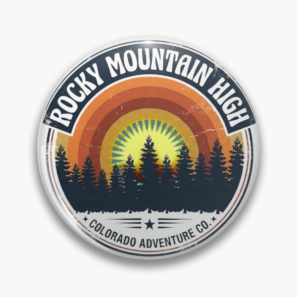 Item preview, Vintage Rocky Mountain High Colorado designed and sold by YounexxART.