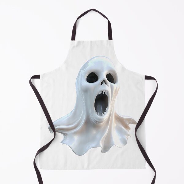 Item preview, Scary Ghost Face Illustration for Halloween designed and sold by Lilith.3x313 Vault.