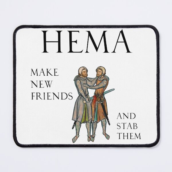 Item preview, HEMA - Make New Friends And Stab Them designed and sold by emovendo.