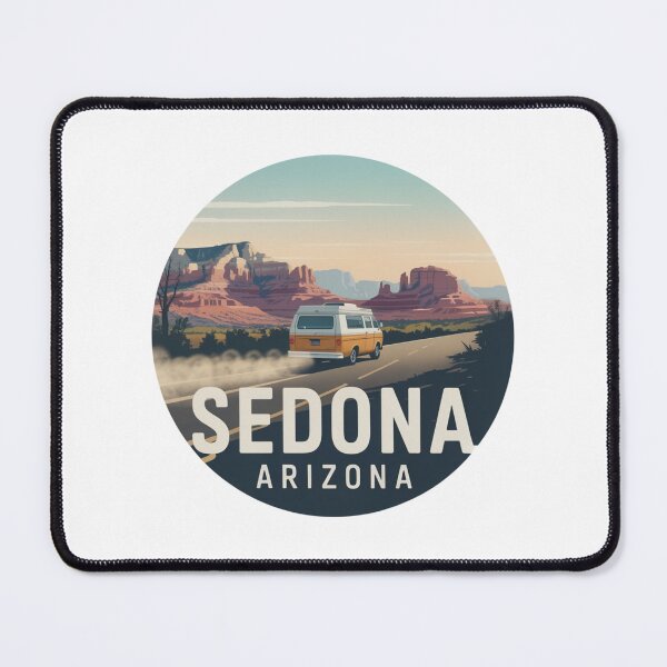 Item preview, Sedona Arizona: Desert Road Trip Illustration designed and sold by CircinusStore.