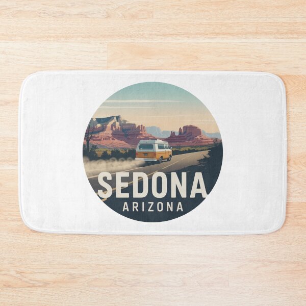 Item preview, Sedona Arizona: Desert Road Trip Illustration designed and sold by CircinusStore.