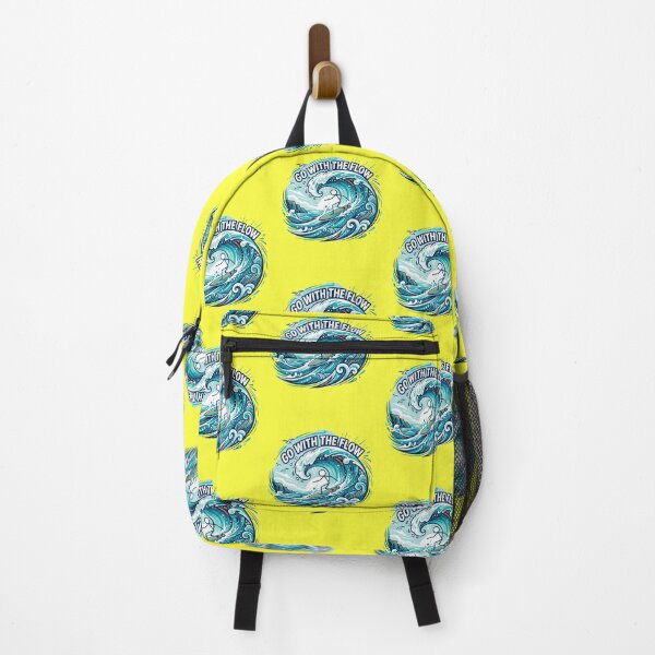 Item preview, Go With the Flow Surf Adventure Stickman designed and sold by Chroma Dreams .