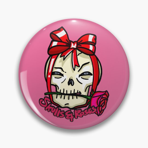 Item preview, Skulls and Roses designed and sold by MadrasArtDesign.