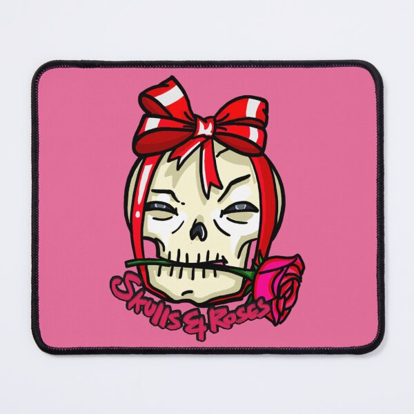 Item preview, Skulls and Roses designed and sold by MadrasArtDesign.