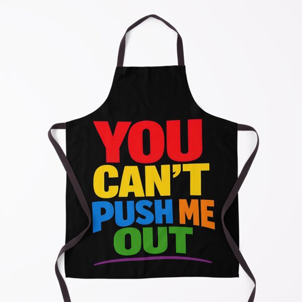 Item preview, You Can't Push Me Out Motivational Typography Design designed and sold by TeeTimeTreasure.