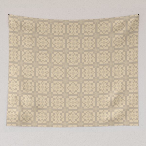 Item preview, Geometric Pattern: Canterbury: Parchment designed and sold by Red Wolf.