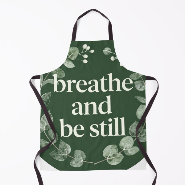Item preview, Breathe and Be Still – Minimalist Nature Affirmation Design designed and sold by CosmicQuietLab.