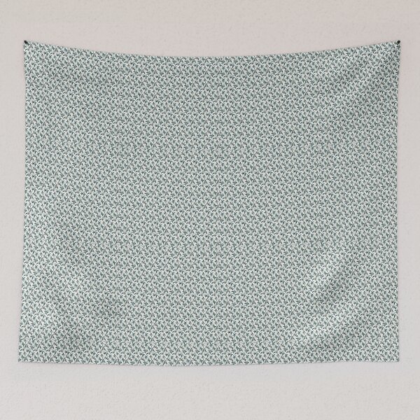 Item preview, Moody Dark Green Ditsy Floral Seamless Pattern designed and sold by Proportional19.