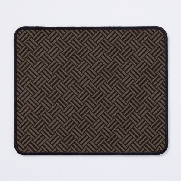 Item preview, Black and Brown basket weave designed and sold by pattern-archive.
