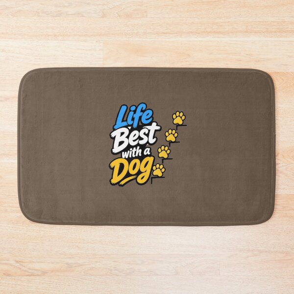 Item preview, Life Is Best with a Dog – Dog Mom designed and sold by annenambiro.