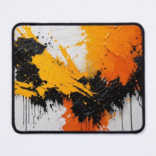 Item preview, Explosiorange Abstract Art designed and sold by AndiiSyn.