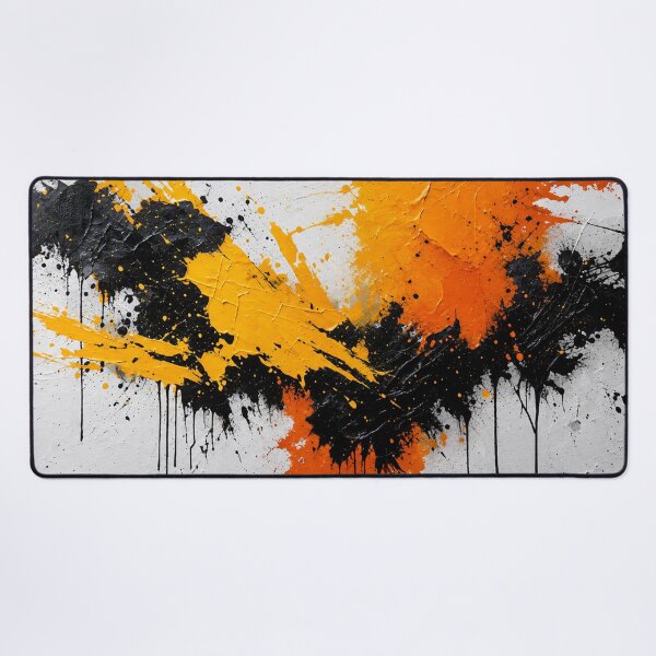 Item preview, Explosiorange Abstract Art designed and sold by AndiiSyn.
