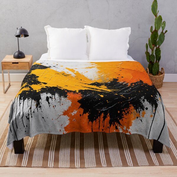 Item preview, Explosiorange Abstract Art designed and sold by AndiiSyn.
