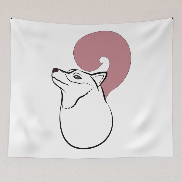 Item preview, Shiba Inu Sumi-e (Japanese ink painting) "TAIKOU" designed and sold by ShibaCruise-On.