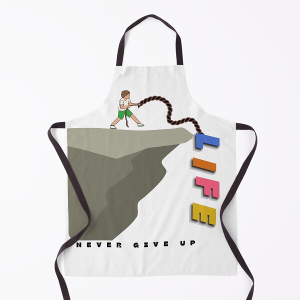Item preview, Never Give Up On Life Motivational Silhouette T-Shirt Design designed and sold by Brothers love.