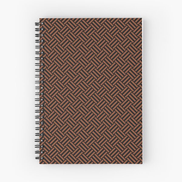 Item preview, Black and Copper basket weave designed and sold by pattern-archive.
