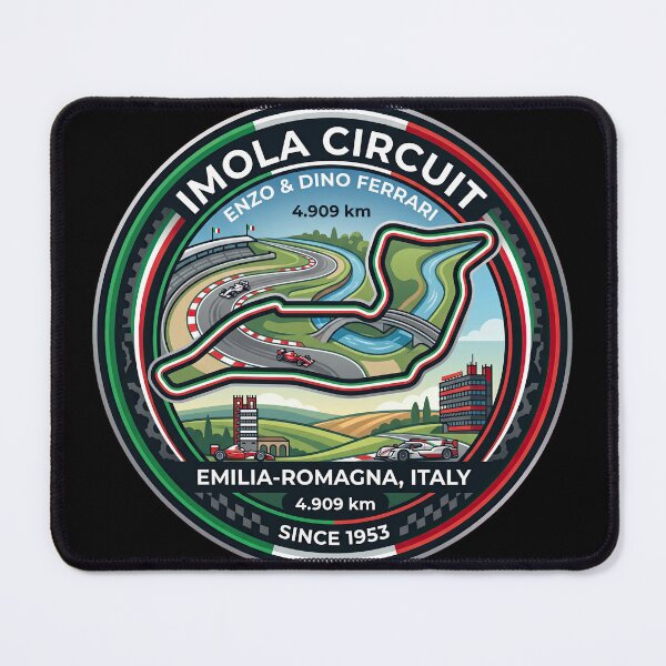 Aperçu de l'œuvre Circuit d'Imola Autodromo Enzo e Dino Ferrari Racing Legend créée et vendue par enzoade.