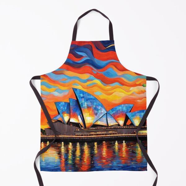 Item preview, Sydney Opera House at sunset designed and sold by George Hutton Hunter.