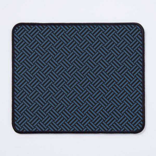 Item preview, Black and Denim basket weave designed and sold by pattern-archive.
