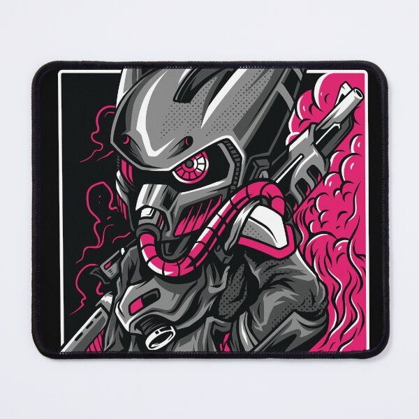 Item preview, World At War - Cyberpunk Mecha Soldier Art designed and sold by BrewChef.